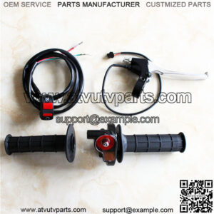 Motorcycle handle complete set