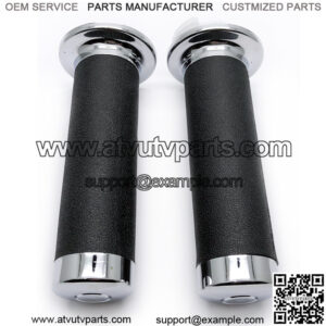 Twisted throttle and handle set