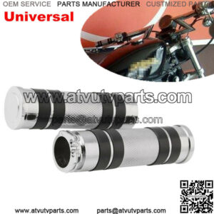 2PCS Motorcycle Bikes ATV Aluminum Handle Bar Hand Grips Set fit for All 25mm