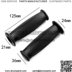Pair Hand Grips Handle Bar Grip Cover For Pocket Dirt Pit-Bike ATV Motorcycle
