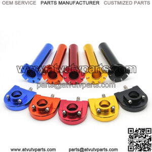 7/8" 22mm Turn Twist Throttle Grip Hand Handle Bar For Motor ATV Dirty Bike