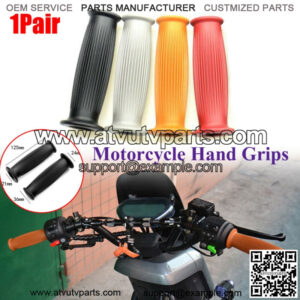 2?? Rubber Hand Grips Pro Handle Bar Grip For Pocket Dirt Pit-Bike ATV Motorcycle