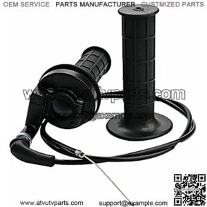 Throttle Handle Grips and Cable 50 Inch For ATV Quad Pit Bike Dirt Bike Baja Mini Bike Mb165 Mb200 196cc 200cc Doodlebug Bike