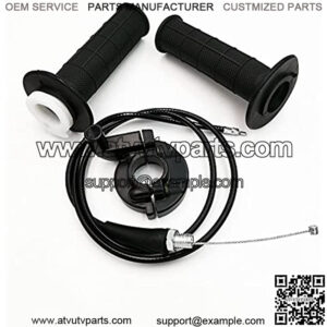 7/8" (22mm) Throttle Handle Grips Cable For ATV Quad Pit Bike Dirt Bike Baja Mini Bike Mb165 Mb200 90cc 125cc 150cc 200cc