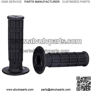 Black Handlebar Grips for ATV 7/8"(22mm) Handle Bar (Black)