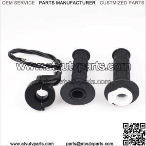 7/8" Throttle Accelerator Grip & Cable ATV Quad Dirt Pit Bike 50 90 110 125CC