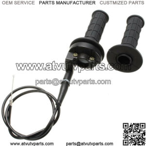 Twist Throttle Grip + Cable 50cc 125cc 150 250 Dirt Bike Quad ATV Pit Dirt bikes