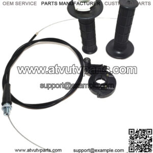 mini bike pit bike handle throttle grips cable 48 inch 97cc 30db