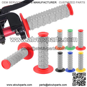 Off-road motorcycle handle glue modification accessories silicone 3D large particle non-slip handshake soft glue handle rubber sleeve