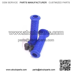 ATV Quad Grips Blue 7/8" Handlebar for Yamaha YFM 660 700 Raptor Grizzly YFZ450