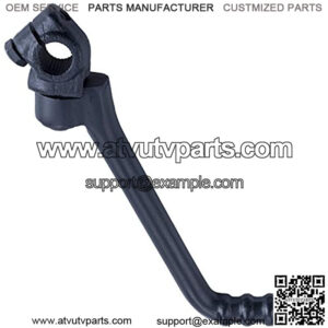 16mm Kick Starter Lever Compatible with 70cc 90cc 110cc 125cc YX 140cc 160cc Atomik CB CG 200cc 250cc Thumpstar Zongshen Lifan Pit Dirt Trail Bike ??Black??