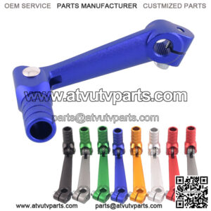Off-road motorcycle modified accessories aluminum alloy folding gear lever 250 engine foot gear lever