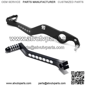 CNC Forged Gear Shift Lever & Brake Pedal For Yamaha Raptor 700 YFM700 2006-2023