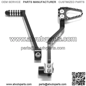 CNC Aluminum Gear Shift Lever & Rear Brake Pedal for Yamaha Blaster 200 YFS200 1988-2001