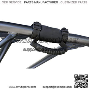 UTV Roll Cage Hand Holds, Pair, Black