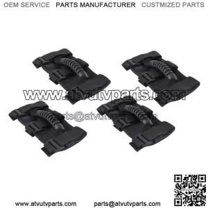 Pair PREMIUM Roll Bar Grab Handle Handles Black for Can-Am Maverick X3 Max R (For: More than one vehicle)