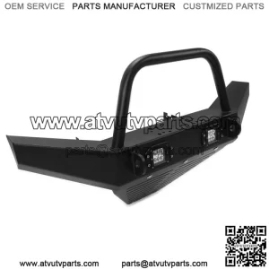 For Polaris Ranger 400 500 800 Front Bumper Ranger 570 EV ETX  w/LED Light 11-21 (For: Polaris)