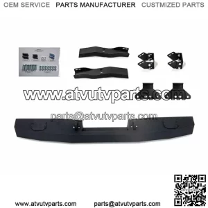 Heavy Duty Rear Winch Bumper for Polaris Ranger XP 1000 / Crew