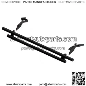 Double Tube Rear Bumper for 2010-2014 Polaris Ranger 800 4x4 / 800 Crew 4x4 (For: Polaris)