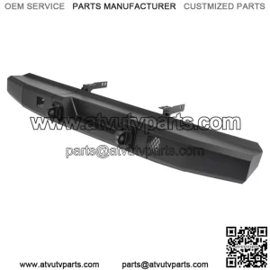 Rear Bumper Steel W/ Lights holes For Polaris Ranger 1000 /XP 1000 2018-2024 New (For: Polaris)