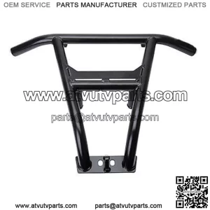 Impact Front Bumper Black For POLARIS RZR S 900 EPS 2015-2020 (For: Polaris)