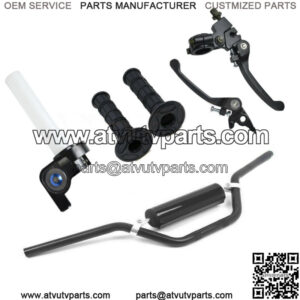 7/8'' Handlebars Throttle Grips Brake Clutch Lever Motorcycle Dirt Pit Bike ATV
