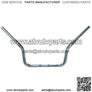 Wild 1 1 1/4in. Chubby Low Bagger Handlebars - 9in. - Chrome (1 1/4in.)