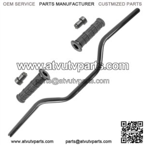 Black Handlebar w/ Grip and End Fits Can-Am Outlander 500/ MAX 500 4x4 2007-2016 (For: Can-Am)