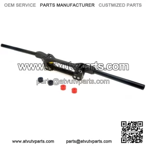 APE Racing Black Flex Handlebars Oversized 1-1/8" For Yamaha Raptor 700 All Year