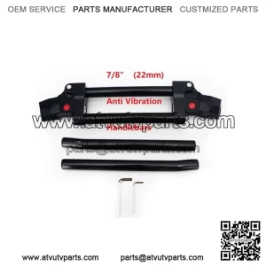 ATV 7/8" 22mm CNC Anti Vibration Handlebar for Yamaha Raptor 350 660 700 Banshee (For: Yamaha)