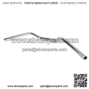 7/8" Handle Bar Tracker Drag Handlebar Chrome For Honda Rancher 350 400 420 ATV (For: Honda)