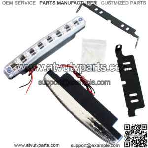 LED car safety daytime running lights (8 lamp beads)