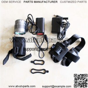 Bicycle charging car headlights LED T5 riding tail lights full set