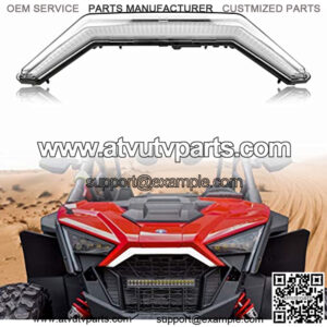 UTV Front Accent Light, LED Center Grill Light Front Signature Light for Polaris RZR PRO XP Ultimate/Sport/Premium/LE/4 2020-2021 Accessories (1PCS, 2884346)