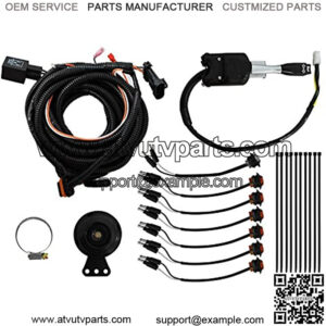 Turn Signal Kit for Polaris General/General 4 (2016+) - Steering Column Turn Switch and Attached Horn! - Plug and Play For Easy Installation