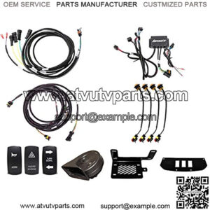 Deluxe Turn Signal Kit for Maverick With Dash-Mounted Turn Signal Rocker Switch - Plug and Play For Easy Installation!