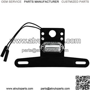 Universal Street Legal License Plate Holder for ATV / UTV - Easy to Install!