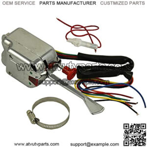 New Chrome 12V Universal Street Hot Rod Turn Signal Switch Replacement for Ford Buick GM