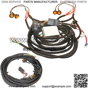 Vertical Rocker Switch Turn Signal Kit for 2018+ Polaris Ranger 1000, RZR 900 S 1000 Turbo Pro XP Plug and Play Street Legal