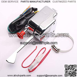 New Chrome 12V Universal Street Hot Rod Turn Signal Switch Replacement