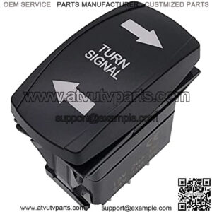 penlingpl Many Choices for Dual Green L&ED Lamp On/Off/On 4Pin IP68 Turn Signal Rocker Switch Internal Switch Turn Signal Switch Motorcycle Internal Switch (Color : 1 ON Off ON 4PIN)