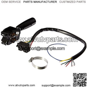 48072 Black Universal 7-Wire 4-Wire Turn Signal Switch Kit