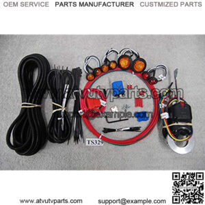 Compatible With POLARIS RZR (2008-2018) 800 800s 800-4 900 TURN-SIGNAL & LED LIGHT KIT TS329