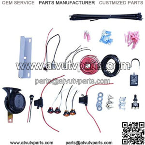 ATV/UTV Tek Street Legal Turn Signal/Horn Kit Universal Fit for Most ATVs and UTVs UTVSLK1