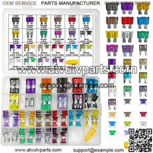 3 Types Car Fuses Assortment Kit - MuHize 165 PCS Assorted Standard Fuses & Mini & Low Profile Mini Fuses(2A/3A/5A/7.5A/10A/15A/20A/25A/30A/35A/40A) for Car Boat Truck SUV Automotive,10% coupon applie