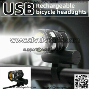 t6 led battery charge headlight kit bicycle