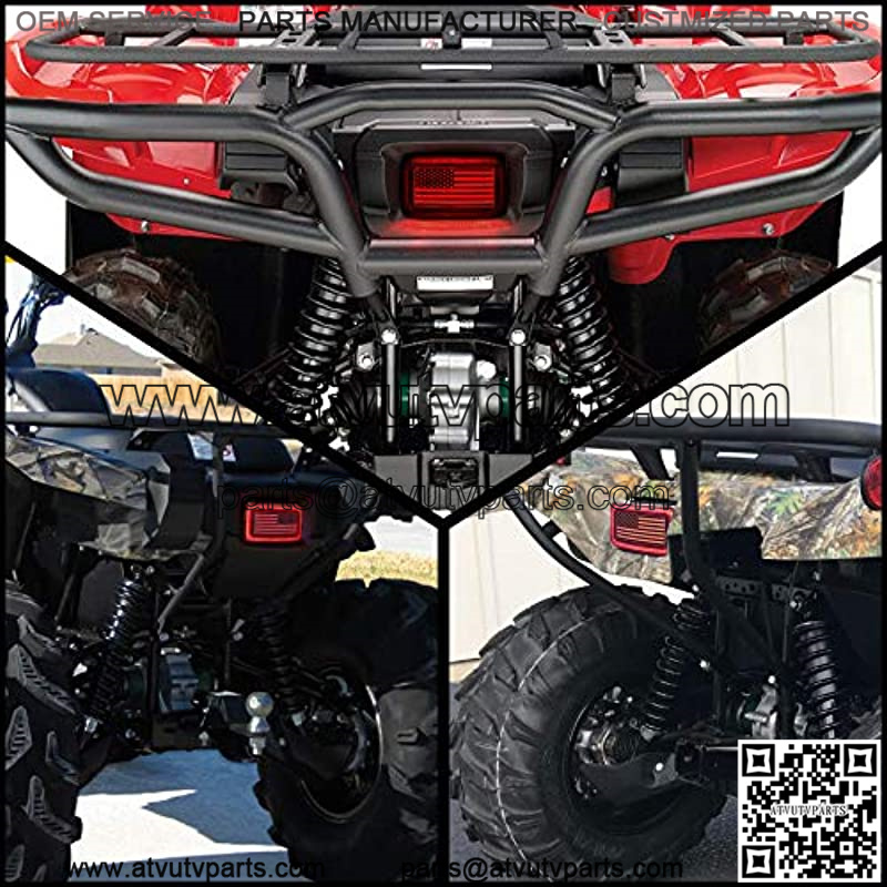 ATV Tail Light with US Flag Red Brake Light Replace 5KM-8472C-10-00 for ATV UTV Grizzly Viking Big Bear Kodiak Bruin Wolverine - Image 5