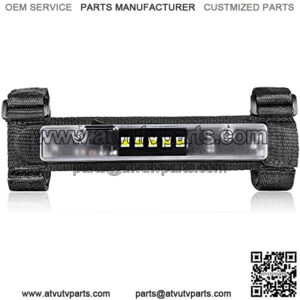 4X4 Universal Roll Bar Dome Light Utility Interior Courtesy Work Light UTV Dome Light Wraparound Roll Bar LED Light Mount for Truck, ATV, UTV, Off Road, Pickup