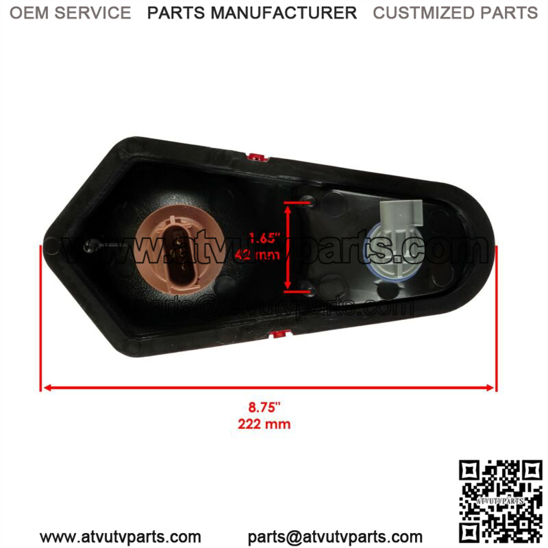 Left Right Taillight Assembly for Polaris Sportsman 400 2005 Taillight Assembly - Image 3