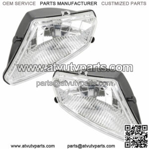 Left And Right Headlight W/Bulb for Polaris Hawkeye 300 4X4 2X4 2006 2007-2011